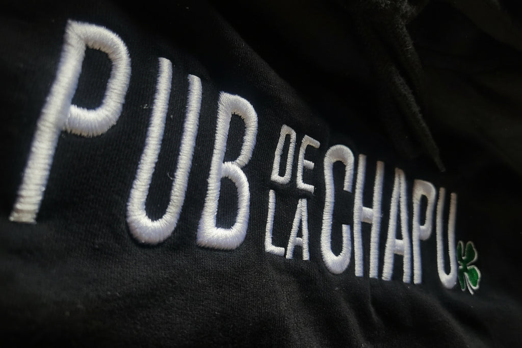 Pub de la Chapu - Embroidered Hoodie