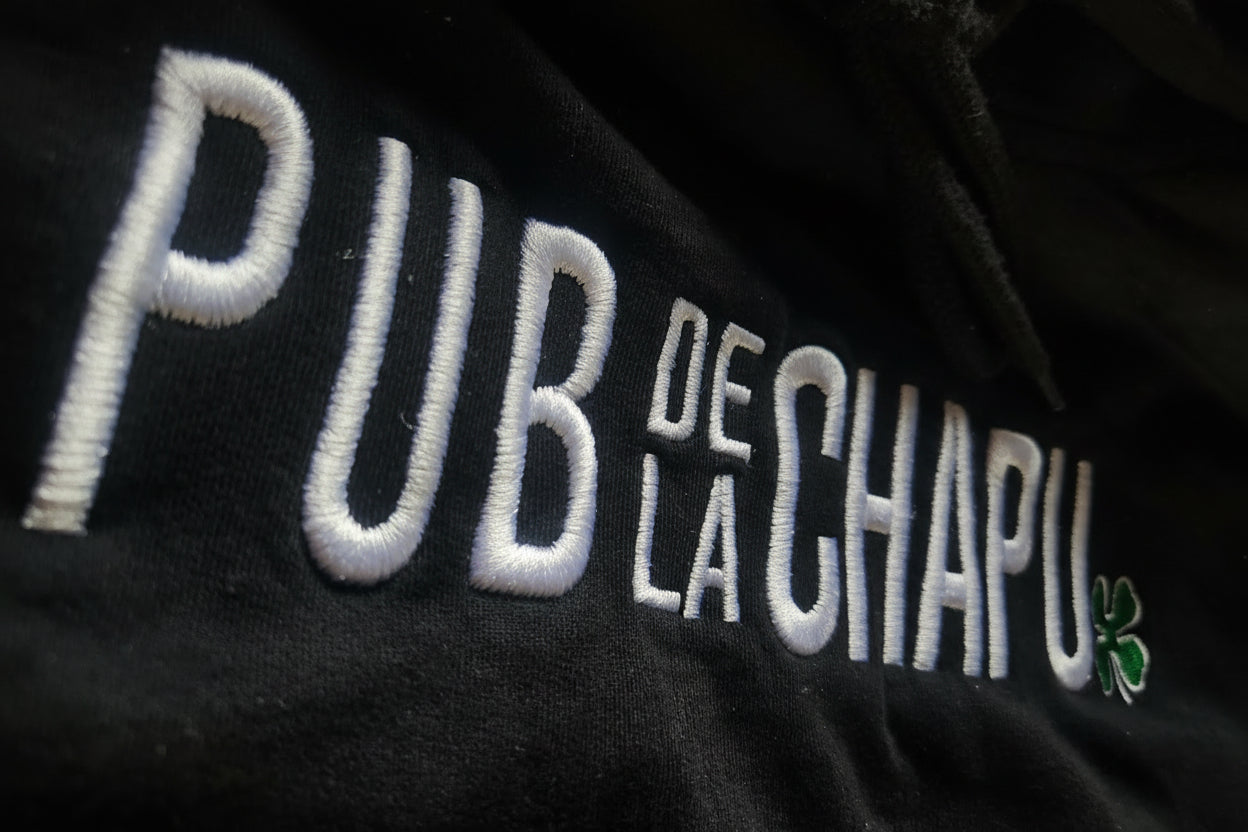 Pub de la Chapu - Embroidered Hoodie