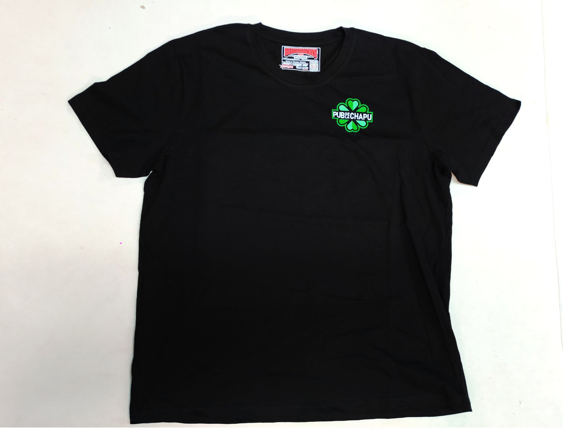 PUB DE LA CHAPU - SKELETON AT BAR T-SHIRT