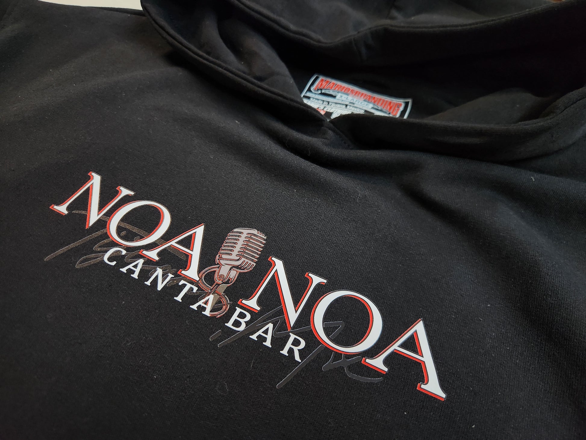 "VAMOS AL NOA NOA" Juan Gabriel Hoodie x Mario's